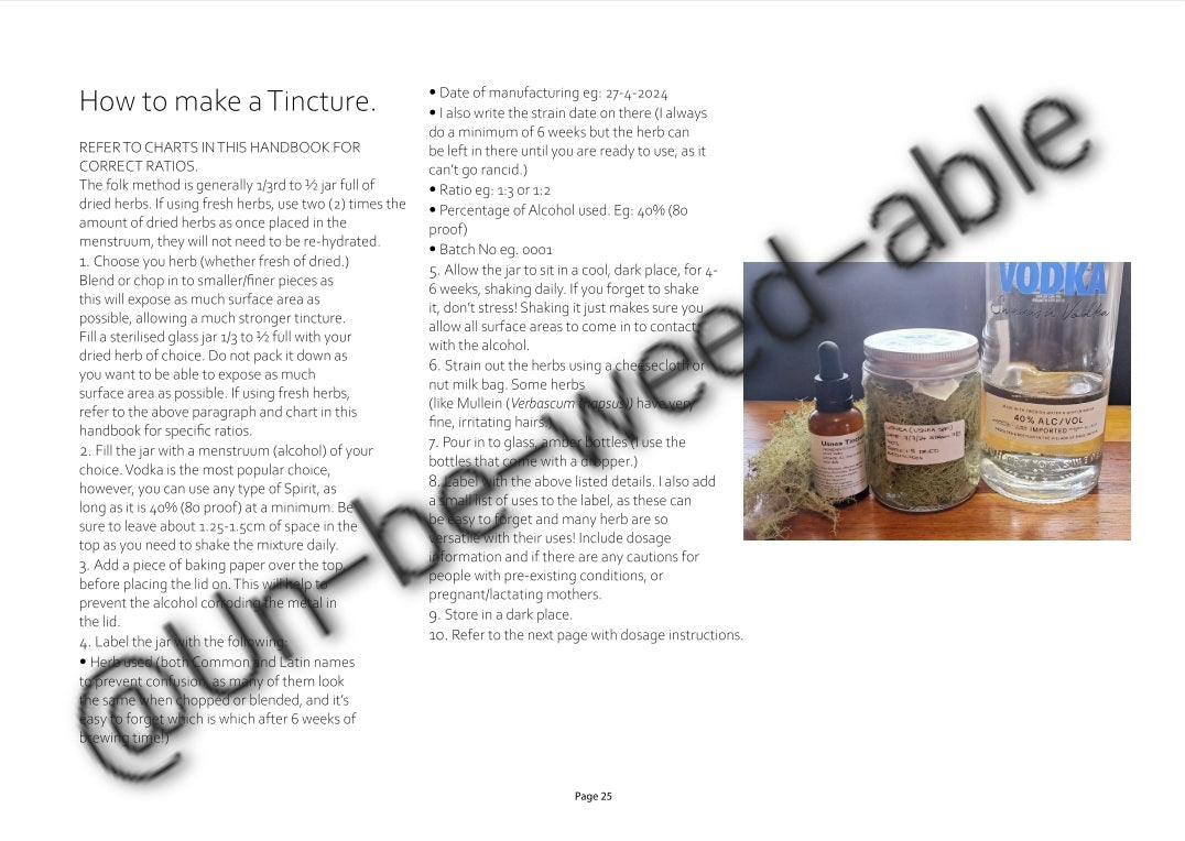 Un-be-weed-able! Handy Herbs by Bec Ennis